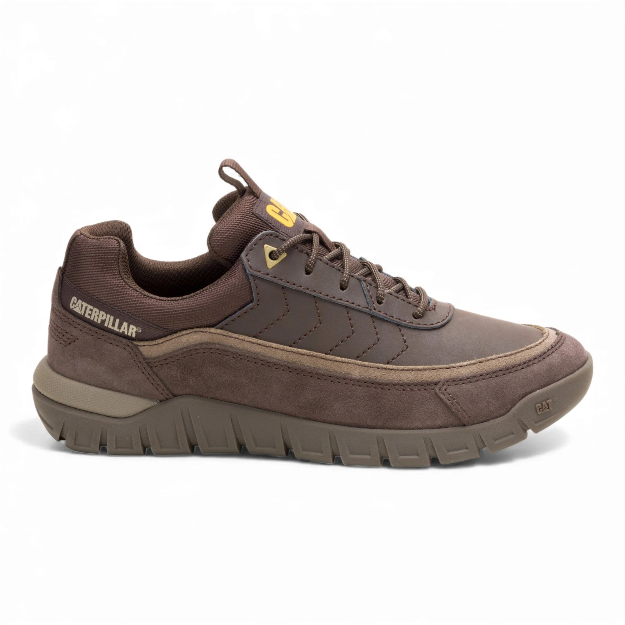 Versage Lo - Zapatillas deportivas ligeras de piel marrón para hombre, ideales para senderismo.