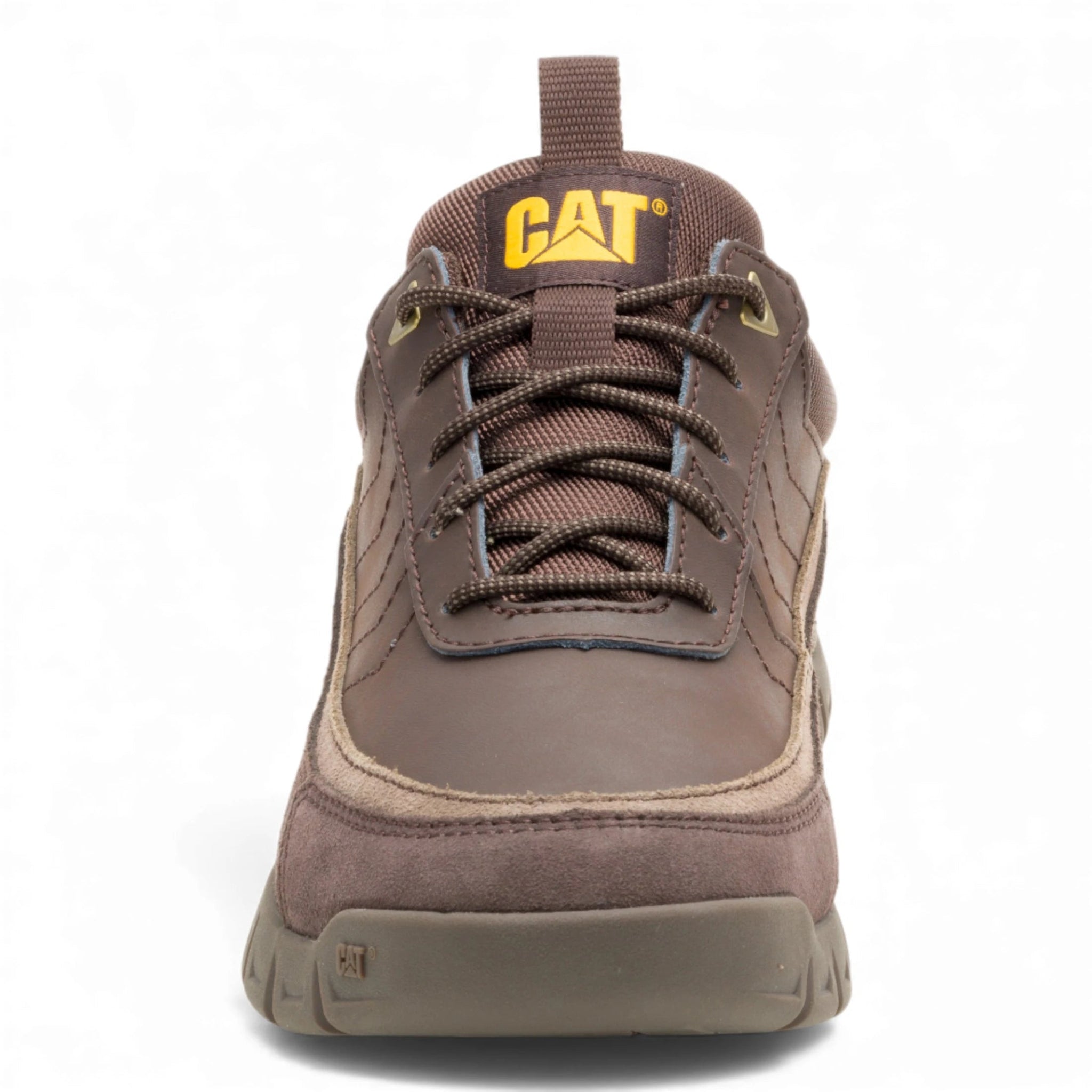 Versage Lo - Zapatillas deportivas ligeras de piel marrón para hombre, ideales para senderismo.