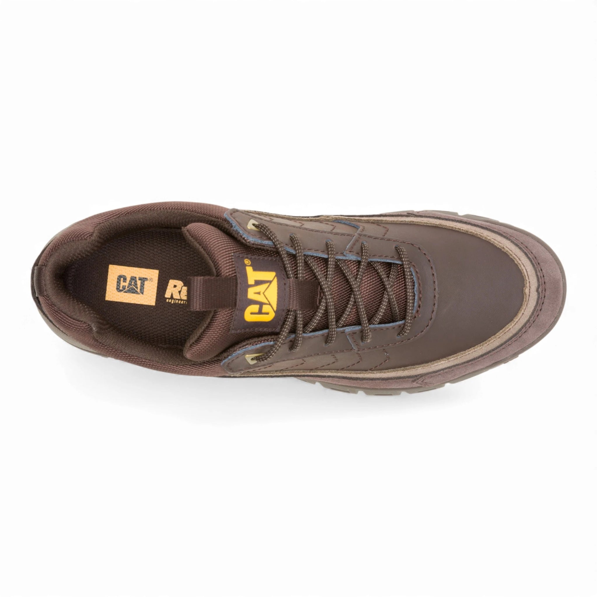 Versage Lo - Zapatillas deportivas ligeras de piel marrón para hombre, ideales para senderismo.
