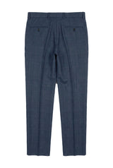 Viceroy - Pantalones de cuadros azules para hombre