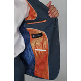 Viceroy - Blazer de cuadros azules para hombre