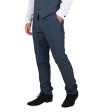 Viceroy - Pantalones de cuadros azules para hombre