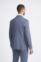 Victorious - Blazer cruzado gris para hombre