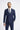 Victorious - Blazer cruzado azul marino para hombre