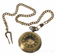 Reloj de bolsillo mecánico automático vintage - Oro