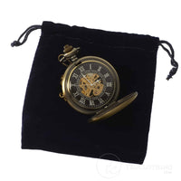 Reloj de bolsillo mecánico automático vintage - Oro