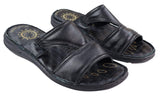 Sandalias sin cordones de piel napa para hombre
