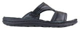 Sandalias sin cordones de piel napa para hombre