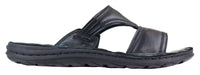 Sandalias sin cordones de piel napa para hombre