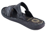 Sandalias sin cordones de piel napa para hombre
