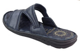 Sandalias sin cordones de piel napa para hombre