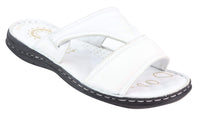 Sandalias sin cordones de piel napa para hombre