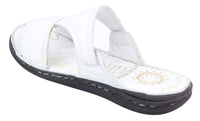 Sandalias sin cordones de piel napa para hombre
