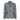 Blazer gris de corte entallado para mujer